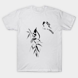 Little Sumi-e Birds Nr 42 T-Shirt